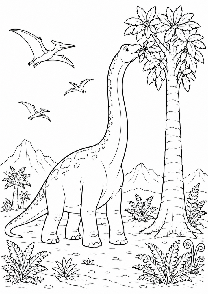 Dinozorlar Dünyası paketi 3. sayfa ön izlemesi